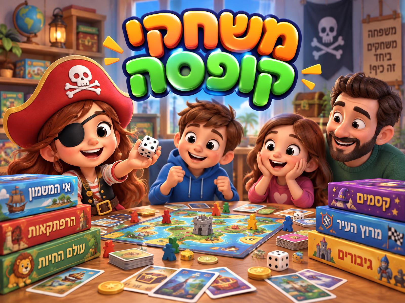 משחקי קופסה לכל המשפחה